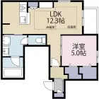 1LDKの間取り