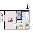 1Kの間取り
