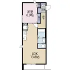 1LDKの間取り