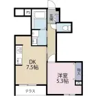 1DKの間取り