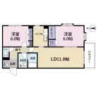 2LDKの間取り