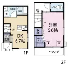 1DKの間取り