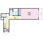 1Kの間取り