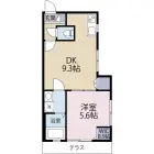 1DKの間取り