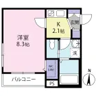 1Kの間取り