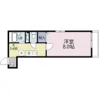 1Kの間取り