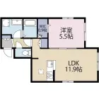1LDKの間取り