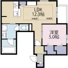 1LDKの間取り