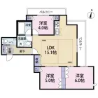 3LDKの間取り