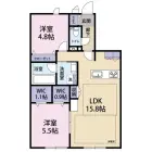 2LDKの間取り