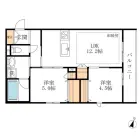 2LDKの間取り