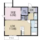 1LDKの間取り