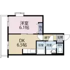 1DKの間取り