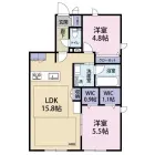 2LDKの間取り