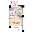2LDKの間取り
