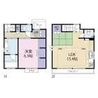 1LDKの間取り