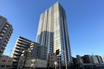 白金ザ・スカイ Eastの外観
