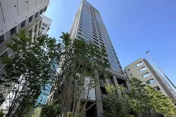 プレミストタワー白金高輪の外観