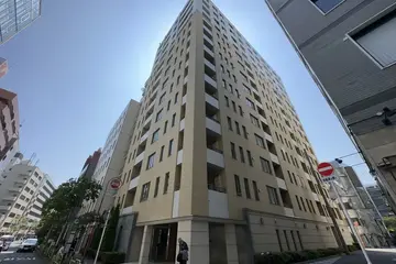 ファミール東銀座グランスイートタワーの外観