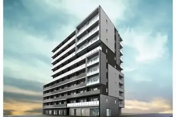 市谷台町坂フロントの外観