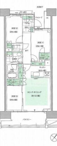 晴海フラッグ パークビレッジ F棟