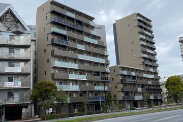 ONE ROOF RESIDENCE KIBA WESTの外観