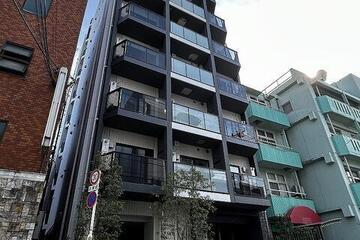 クレストコート新宿山吹町の外観