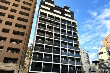 市谷仲之町ビューアパートメントの外観