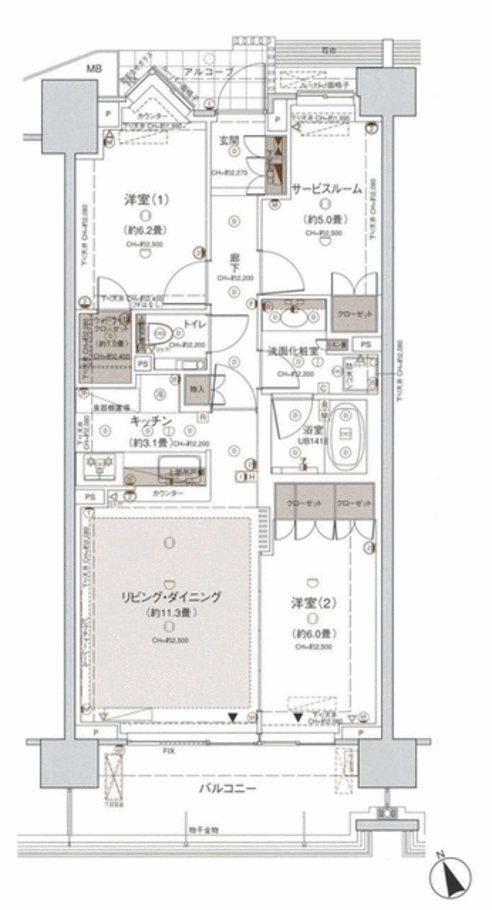 クラッシィハウス目黒洗足