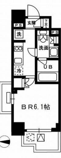 新品家具付きマンション新宿10