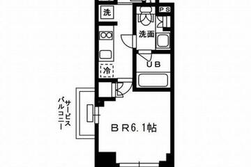 新品家具付きマンション新宿10の外観