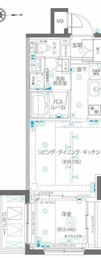 新品家具付きマンション下落合A6