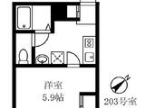 早稲田鶴巻IMAハウス 2階 201 トップ画像