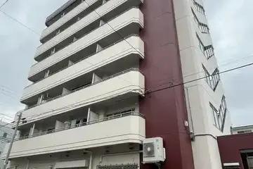 石島タウンフラッツの外観