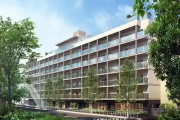ザ・パークハビオSOHO代々木公園の外観