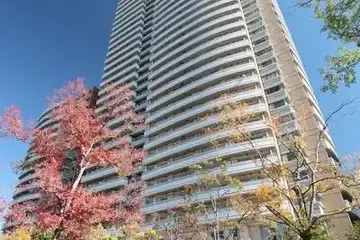 河田町ガーデン1号棟の外観