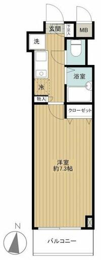 新品家具付きマンション笹塚2