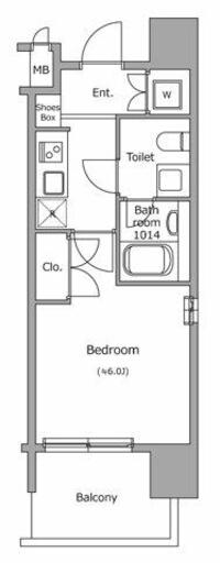 新品家具付きマンション新宿3A