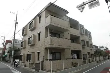 戸越公園アパートメントの外観
