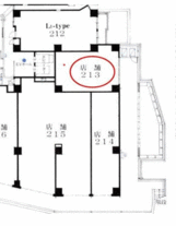 朝日白山マンション2階