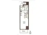 メトロステージ中目黒1 3階 0302号室 ワンルーム https://img4.athome.jp/image_files/path/WClpecXVnOzfSyiCEeCIvA==?height=160&width=160&margin=true&dum...